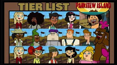 drama total pahkitew island|total drama pahkitew island tier list.